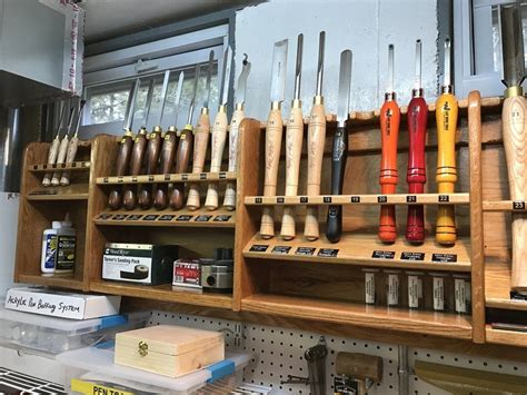 wood turning chisel storage